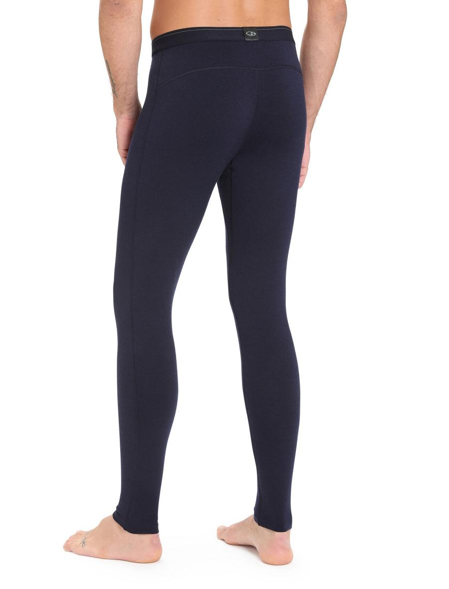 Icebreaker Merino 200 Oasis with Fly Miesten Leggingsit Laivastonsininen | FI 1132WNBY